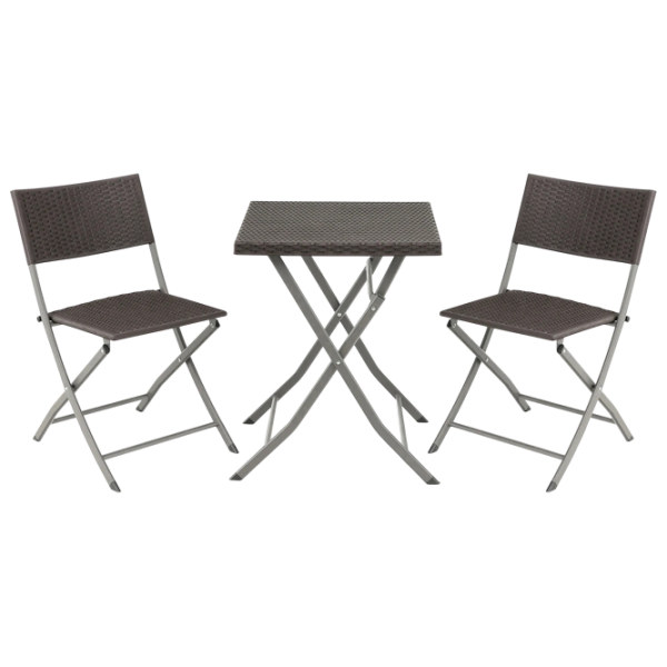 Set mobilă grădină Costway NP10739CF Oțel / Plastic / Plastic / Brown photo 1