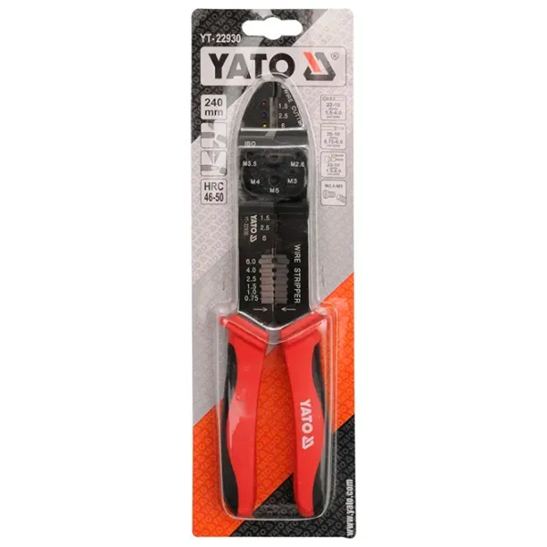 Клещи обжимные Yato YT-22930 240 мм photo 3