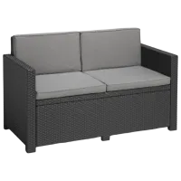 Set mobilă grădină Keter Monaco Plastic / Plastic / Plastic / Graphite photo 2