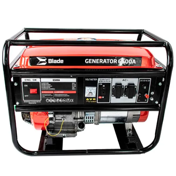 Генератор Blade 6500A 220 В Бензин / 5 кВт photo 2