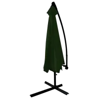 Umbrelă de grădină GardenLine GAO2859 Black Green photo 2