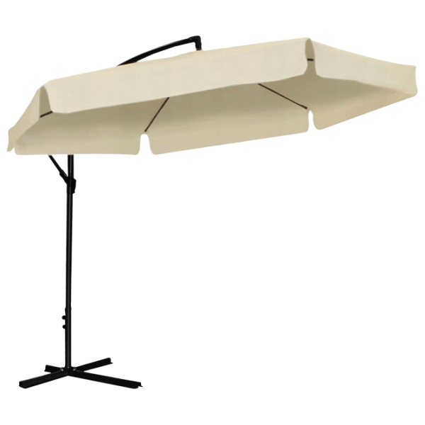 Umbrelă de grădină GardenLine GAO2866 Black Beige photo 1