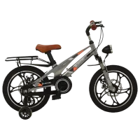 Bicicletă Glamvers Cross Lux 16" 16" Aliaj de magneziu / Gray Black