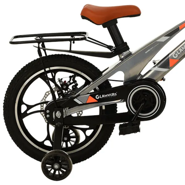 Bicicletă Glamvers Cross Lux 16" 16" Aliaj de magneziu / Gray Black photo 3 Bicicletă Glamvers Cross Lux 16" 16" Aliaj de magneziu / Gray Black photo 3