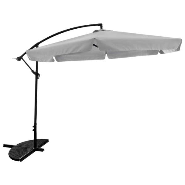Зонт садовый GardenLine GAO5316 Черный Grey photo 1