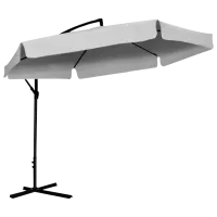 Umbrelă de grădină GardenLine GAO5316 Black Grey photo 2