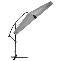 Umbrelă de grădină GardenLine GAO5316 Black Grey photo 3