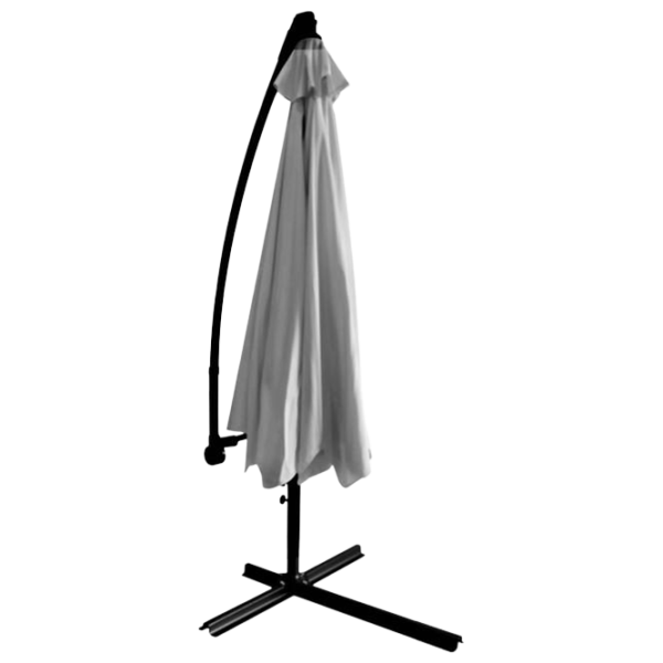 Зонт садовый GardenLine GAO5316 Черный Grey photo 4