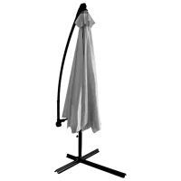Umbrelă de grădină GardenLine GAO5316 Black Grey photo 4