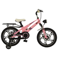 Bicicletă Glamvers Cross Lux 16" 16" Aliaj de magneziu / Pink Black