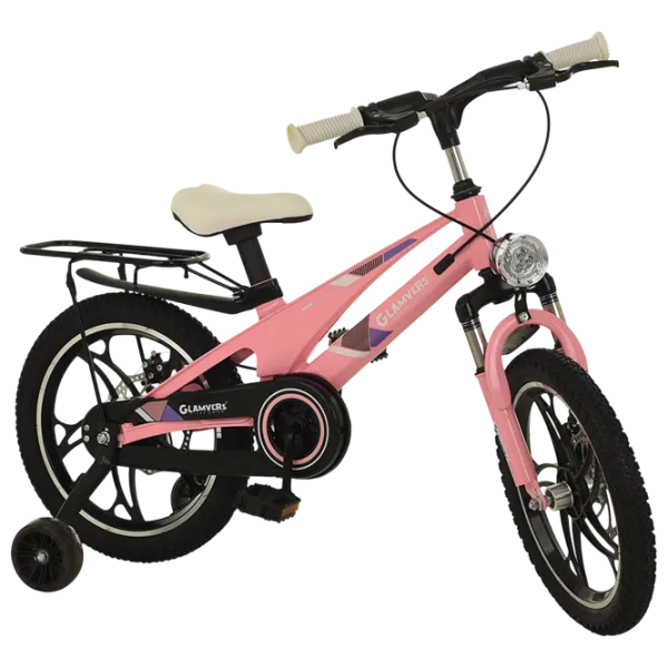 Bicicletă Glamvers Cross Lux 16" 16" Aliaj de magneziu / Pink Black photo 2