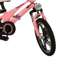 Bicicletă Glamvers Cross Lux 16" 16" Aliaj de magneziu / Pink Black photo 5