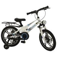 Bicicletă Glamvers Cross Lux 16" 16" Aliaj de magneziu / White Blue photo 2