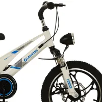 Bicicletă Glamvers Cross Lux 16" 16" Aliaj de magneziu / White Blue photo 4