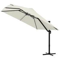 Зонт садовый GardenLine GAO5385 Grey Бежевый photo 2