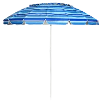 Umbrelă de grădină Costway OP70716NY White Blue