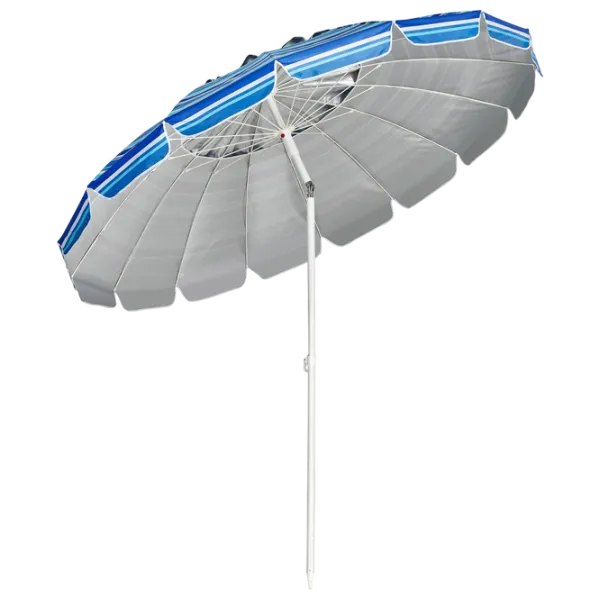 Umbrelă de grădină Costway OP70716NY White Blue photo 2