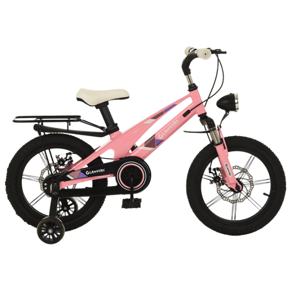 Bicicletă Glamvers Cross Spoke 16" 16" Aliaj de magneziu / Pink Black photo 1