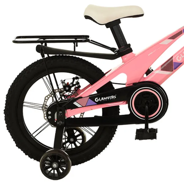 Bicicletă Glamvers Cross Spoke 16" 16" Aliaj de magneziu / Pink Black photo 3