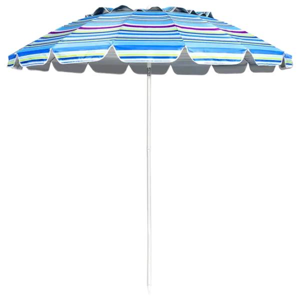 Umbrelă de grădină Costway OP70716BL White Blue photo 1