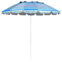 Зонт садовый Costway OP70716BL White Синий