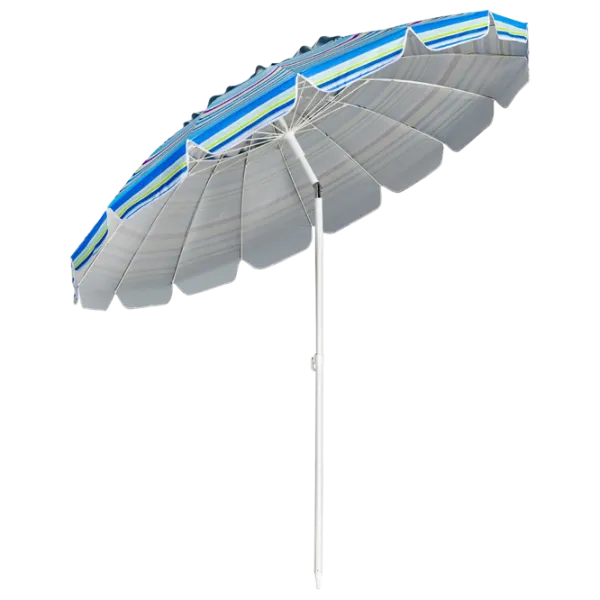 Umbrelă de grădină Costway OP70716BL White Blue photo 2