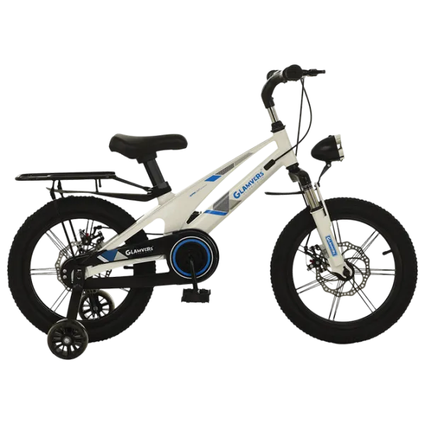 Bicicletă Glamvers Cross Spoke 16" 16" Aliaj de magneziu / White Blue photo 1