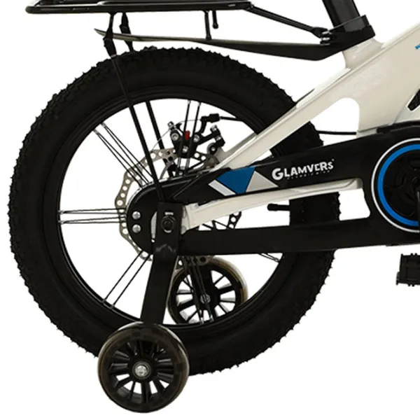 Bicicletă Glamvers Cross Spoke 16" 16" Aliaj de magneziu / White Blue photo 2