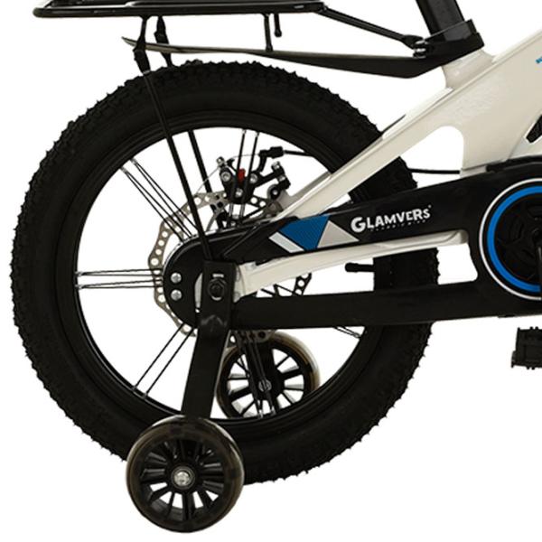 Bicicletă Glamvers Cross Spoke 16" 16" Aliaj de magneziu / White Blue photo 2