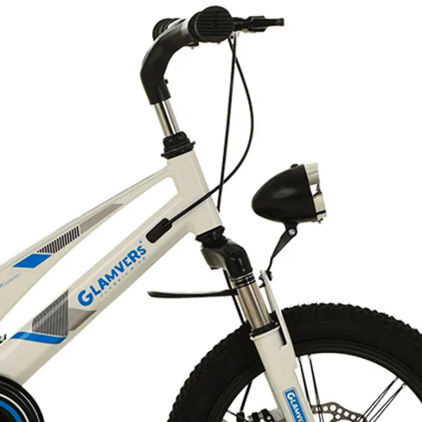 Bicicletă Glamvers Cross Spoke 16" 16" Aliaj de magneziu / White Blue photo 4