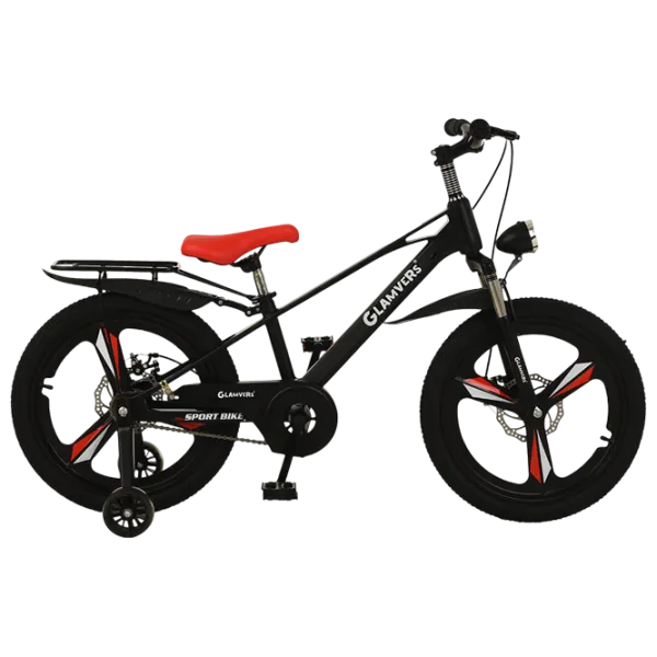 Bicicletă Glamvers Cross Lux 20" 20" Aliaj de magneziu / Black Red photo 1