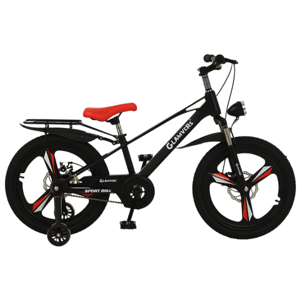 Bicicletă Glamvers Cross Lux 20" 20" Aliaj de magneziu / Black Red photo 1
