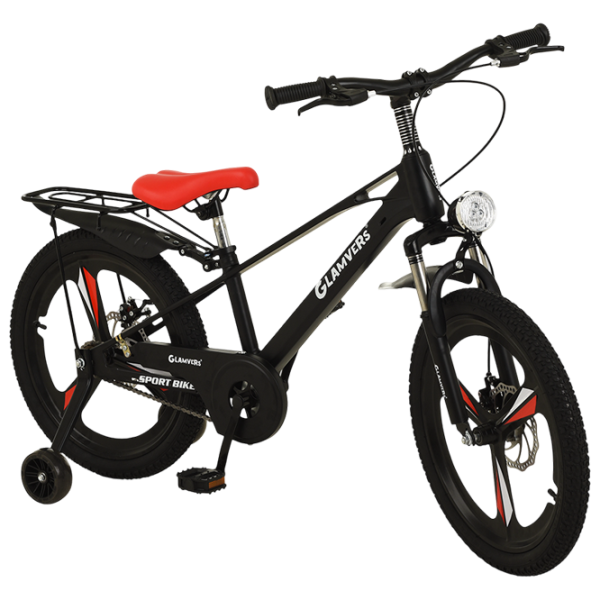 Bicicletă Glamvers Cross Lux 20" 20" Aliaj de magneziu / Black Red photo 2