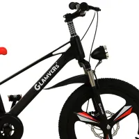 Bicicletă Glamvers Cross Lux 20" 20" Aliaj de magneziu / Black Red photo 4