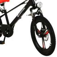 Bicicletă Glamvers Cross Lux 20" 20" Aliaj de magneziu / Black Red photo 5
