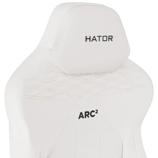 Игровое кресло Hator Arc 2 XL Черный Белый photo 5