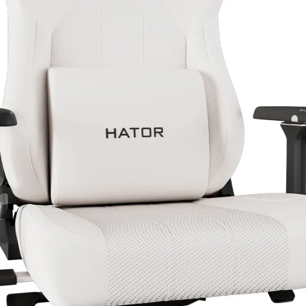 Игровое кресло Hator Arc 2 XL Черный Белый photo 6
