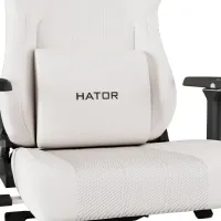 Scaun Gaming Hator Arc 2 XL Black White photo 6