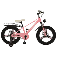 Велосипед Glamvers Cross Lux 20" 20" Магниевый сплав / Розовый White