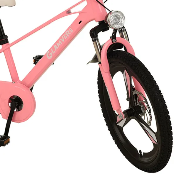 Bicicletă Glamvers Cross Lux 20" 20" Aliaj de magneziu / Pink White photo 5 Bicicletă Glamvers Cross Lux 20" 20" Aliaj de magneziu / Pink White photo 5