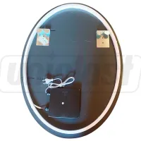 Зеркало для ванной Uniplast LM-301 Стекло / Овальная photo 2