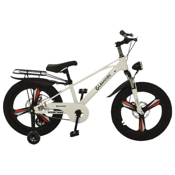 Велосипед Glamvers Cross Lux 20" 20" Магниевый сплав / Белый Черный photo 1 Велосипед Glamvers Cross Lux 20" 20" Магниевый сплав / Белый Черный photo 1