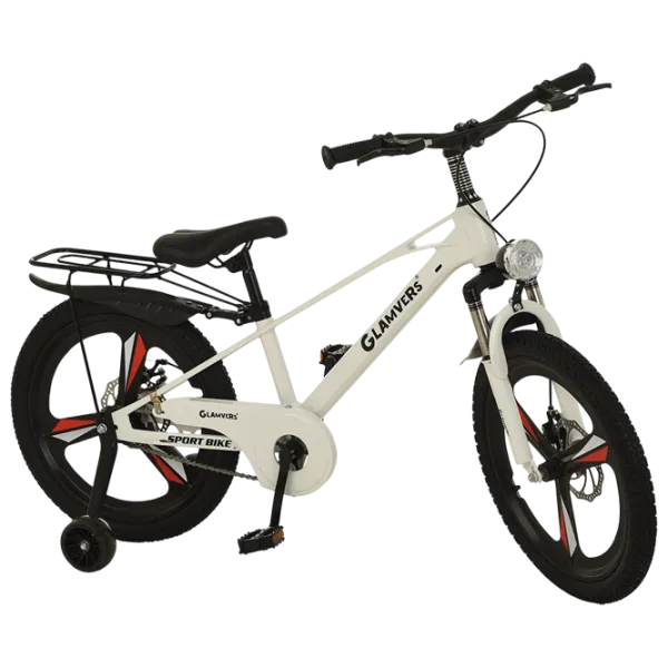 Велосипед Glamvers Cross Lux 20" 20" Магниевый сплав / Белый Черный photo 2 Велосипед Glamvers Cross Lux 20" 20" Магниевый сплав / Белый Черный photo 2