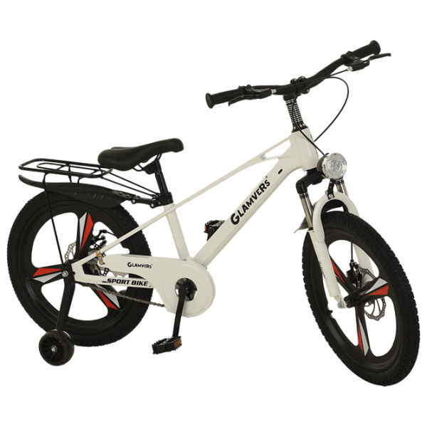 Велосипед Glamvers Cross Lux 20" 20" Магниевый сплав / Белый Черный photo 2 Велосипед Glamvers Cross Lux 20" 20" Магниевый сплав / Белый Черный photo 2