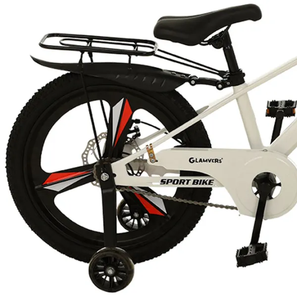 Велосипед Glamvers Cross Lux 20" 20" Магниевый сплав / Белый Черный photo 3 Велосипед Glamvers Cross Lux 20" 20" Магниевый сплав / Белый Черный photo 3