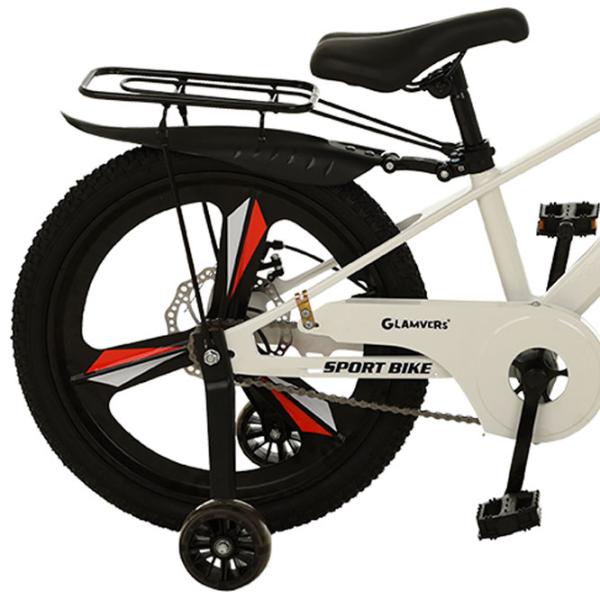 Велосипед Glamvers Cross Lux 20" 20" Магниевый сплав / Белый Черный photo 3 Велосипед Glamvers Cross Lux 20" 20" Магниевый сплав / Белый Черный photo 3