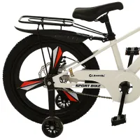 Bicicletă Glamvers Cross Lux 20" 20" Aliaj de magneziu / White Black photo 3