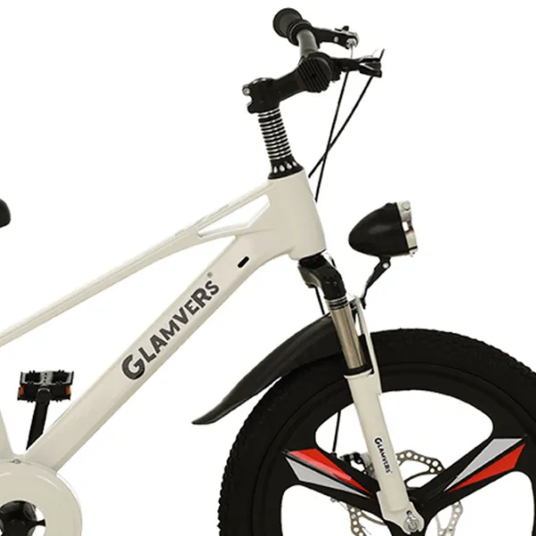 Велосипед Glamvers Cross Lux 20" 20" Магниевый сплав / Белый Черный photo 4 Велосипед Glamvers Cross Lux 20" 20" Магниевый сплав / Белый Черный photo 4