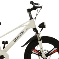Bicicletă Glamvers Cross Lux 20" 20" Aliaj de magneziu / White Black photo 4