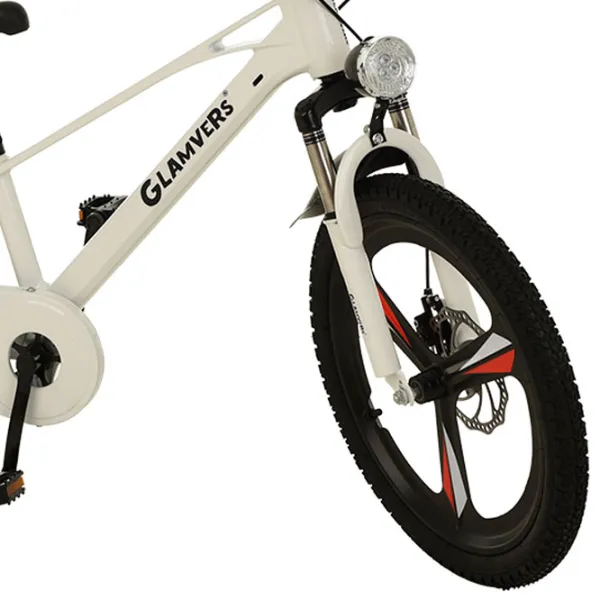 Велосипед Glamvers Cross Lux 20" 20" Магниевый сплав / Белый Черный photo 5 Велосипед Glamvers Cross Lux 20" 20" Магниевый сплав / Белый Черный photo 5